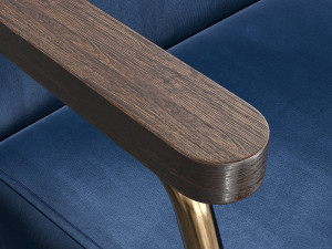 oakstaff to4rooms chair Modèle 3D