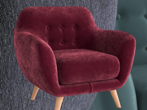loa chair Modello 3D