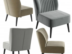 armchair atticus chair 3D Model