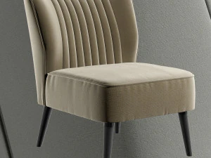 armchair atticus chair 3D Model