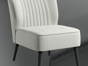 armchair atticus chair Modello 3D