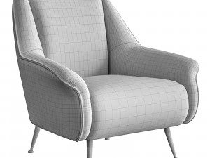 caledonian chair 3D 모델