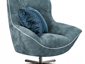 rico king rom chair 3D Model