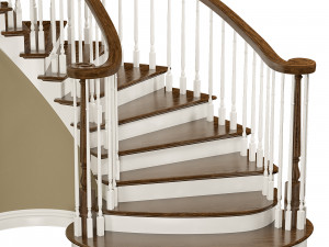 classic staircase 3D 모델