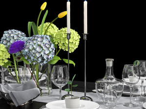 serving decor 3D 模型