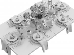 serving decor 3D 模型