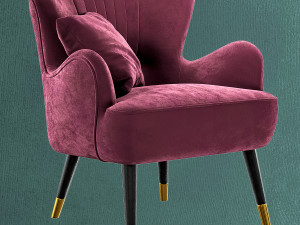 swan chair Model 3D