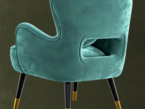 swan chair Model 3D