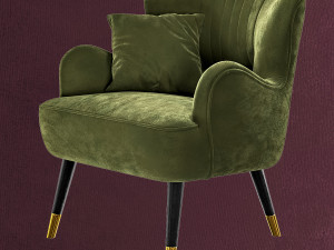 swan chair Model 3D