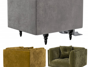 royal chair Modelo 3D
