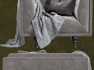 royal chair Modelo 3D