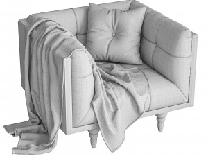 royal chair Modelo 3D