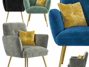 nelda chair 3D Model