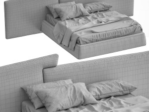 wingsystemtall bed 3D मॉडल