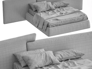 wingsystemtall bed 3D Model