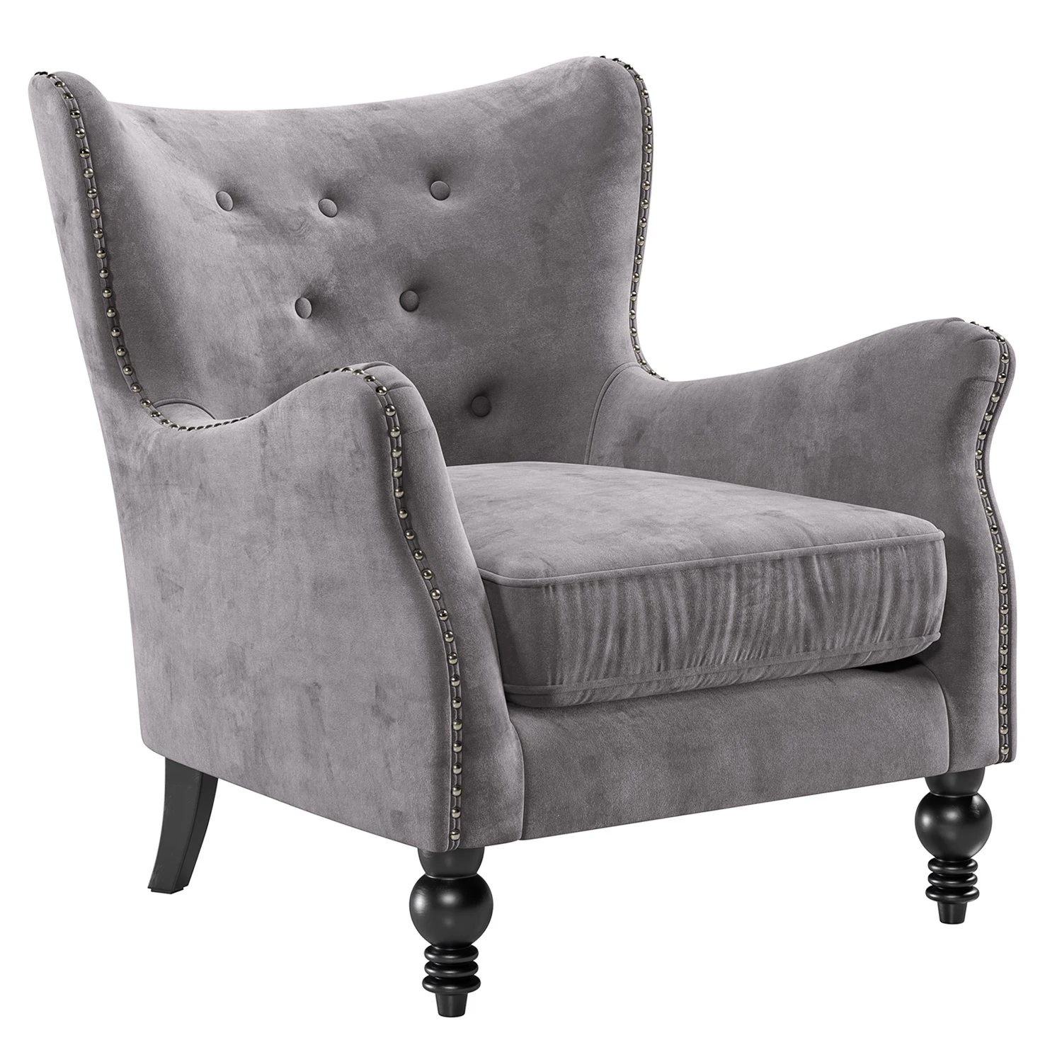 dallas chair 3D Model .c4d .max .obj .3ds .fbx .stl .blend 
