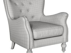 dallas chair 3D Model