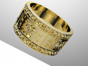 ring atlantida Modèle 3D