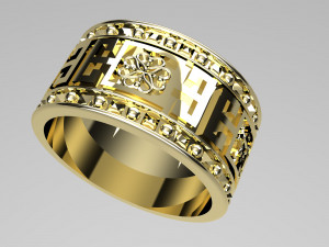 ring atlantida Modèle 3D