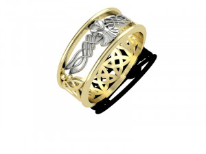 owl ring 3D Model