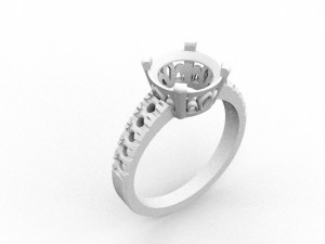 wedding ring Model 3D