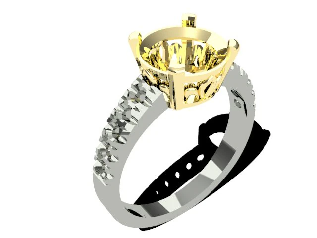 wedding ring 3D Model .c4d .max .obj .3ds .fbx .stl .blend 