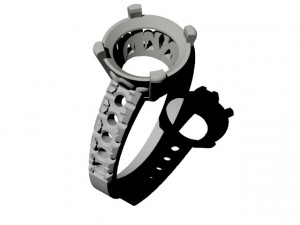 wedding ring Model 3D