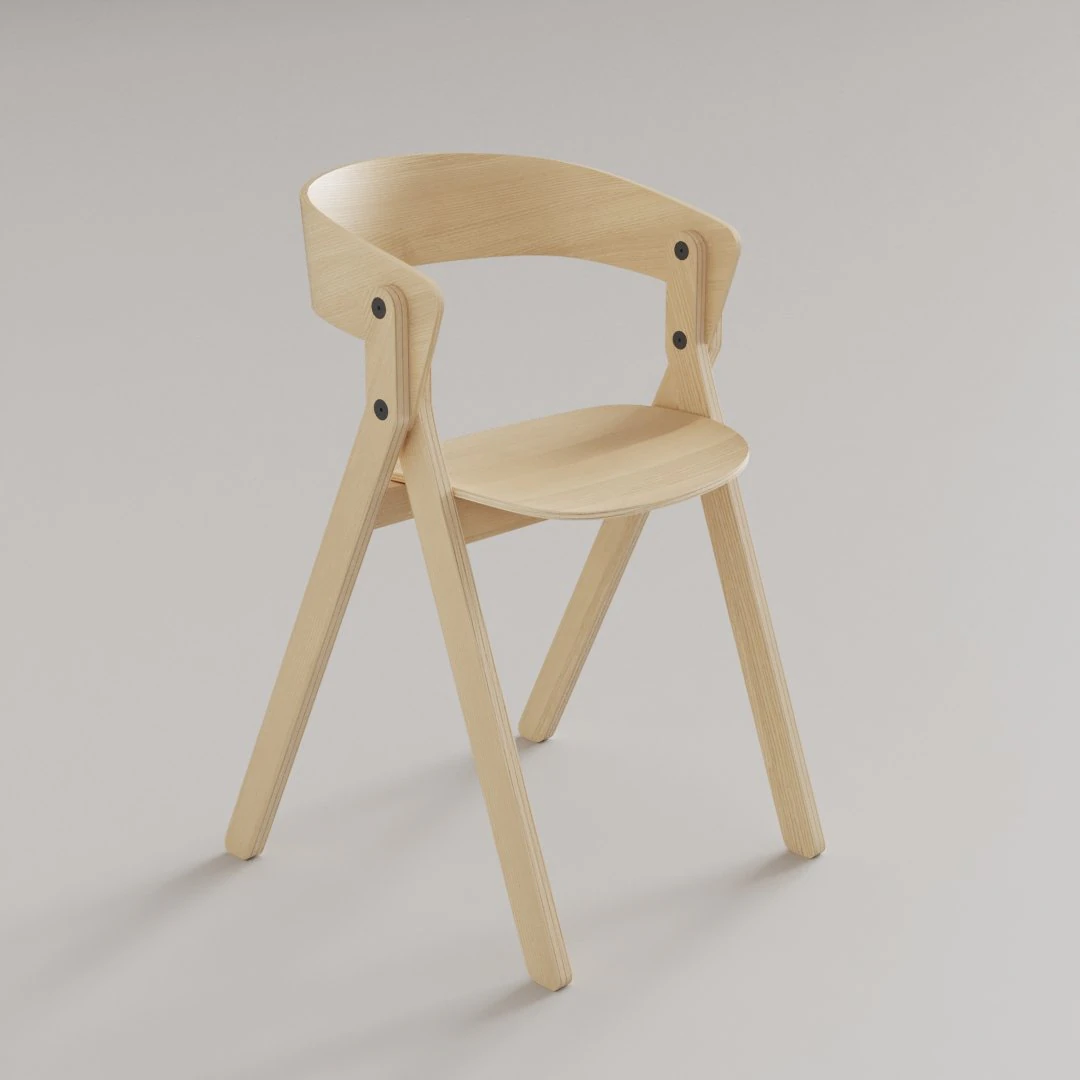bedont - essenza chair 3D Model .c4d .max .obj .3ds .fbx .stl .blend