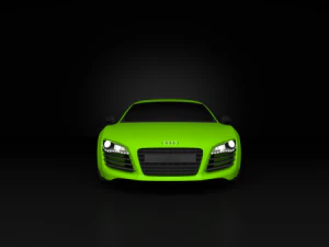 audi r8 realistic model 3D Model