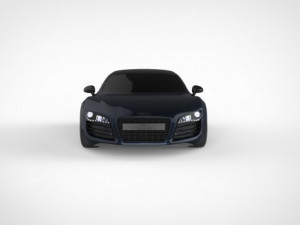 audi r8 realistic model Model 3D