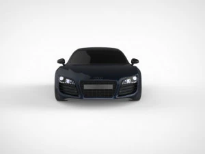 audi r8 realistic model 3D Model