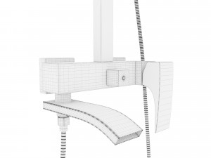 Shower stand gappo g2407 Model 3D