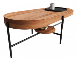 Functional coffee table 3D-Modell