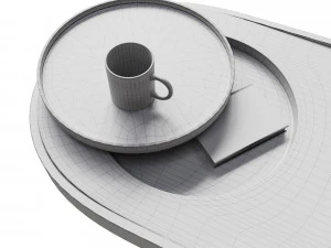 Functional coffee table 3D Model