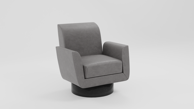 chair photorealistic model in blender Modello 3D .c4d .max .obj .3ds .fbx .stl .blend 
