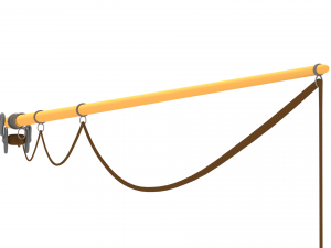 fishing pole Model 3D