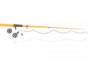 fishing pole Model 3D