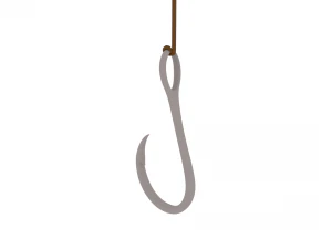fishing pole 3D Model