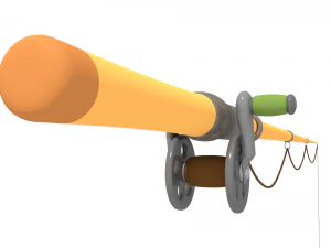 fishing pole 3D Model