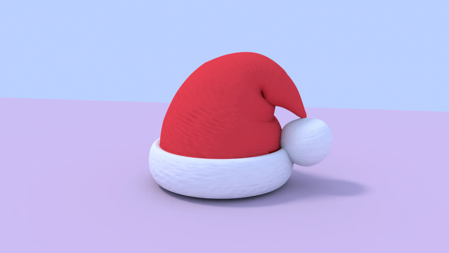 christmas hat 3D Model .c4d .max .obj .3ds .fbx .stl .blend 