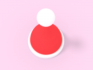 christmas hat Model 3D