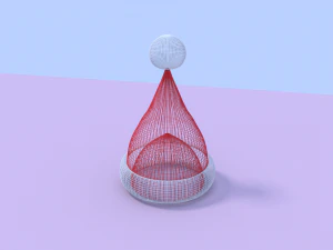 christmas hat 3D Model