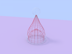 christmas hat Model 3D