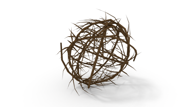 tumbleweed 3Dモデル .c4d .max .obj .3ds .fbx .stl .blend 