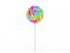 lollipop 3Dモデル