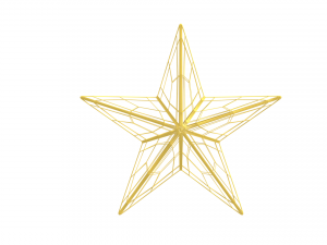 christmas star Modelo 3D
