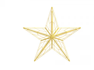 christmas star 3D Model