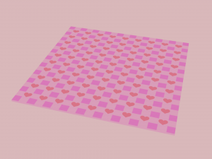 picnic blanket 3D Model