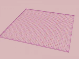 picnic blanket 3D Model