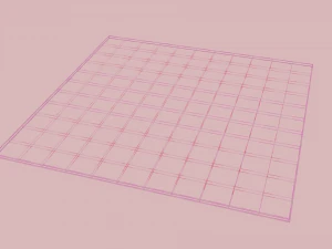 picnic blanket 3D Model